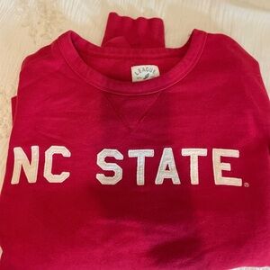 League Kids Red NC State Sweatshirt